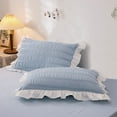 thumbnail image 6 of JoyMoreHome Cotton Pillow Sham Set of 2, 18.89x29.13 Inch, Lightweight Soft Pillowcase, Pillow Cover for All Season, 6 of 7