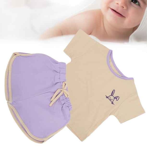 Ropa De Verano Para Ninos Pequenos Trajes De Verano Para Nina Absorcion De Humedad Resistencia Al Calor Suave Para Bebes Y Ninas Pequenas ANGGREK