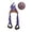 Purple, variant on Horse Western Blue Nylon Adjustable Saddle Youth Rider Kids Buddy Stirrups 5158CO138