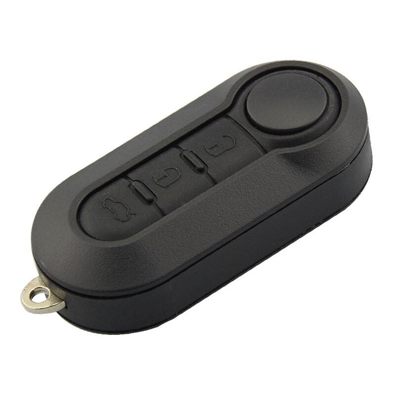 3Buttons Car Flip Key Case Cover Shell Fob Bag For Fiat 500 Panda Stilo Punto Doblo Grande Bravo 500 Ducato Minibus Auto Key Fob - 34