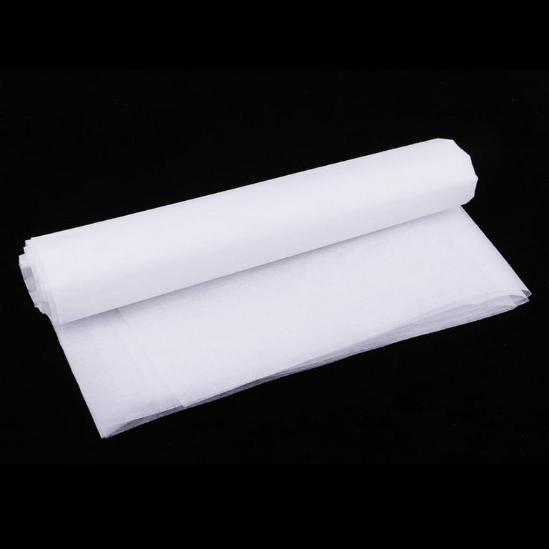 Lightweight Fusible Interfacing Iron on Non Woven Fabric for Purse,  Clothing, Shirt Collar, Blouse, and Sleeve Type, etc - 2m 