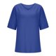 thumbnail image 5 of Blusa suelta informal de media manga con cuello en V para mujer Fridja  ghk5950, 5 of 9