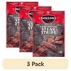 (3 pack) Jack Link's 100% Beef Original Steak Strip Jerky 5.25oz Resealable Bag