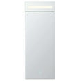 thumbnail image 5 of Bathroom Medicine Cabinet, Aluminum, Recessed/Surface Mount, 15" x 40", Left Hinged, Mirrored Interior w/LED, 5 of 14