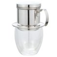 Vietnamese Coffee Filter Mesh Drip Stainless Steel Coffee Maker Moka