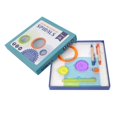 thumbnail image 3 of 5ml Spiral Art DIY Painting Art Set Multi-function Magic Ruler Stencil Toy Plastic Education, 3 of 6