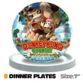 thumbnail image 6 of Donkey Kong Country Birthday Supplies Plates Decorations Decor Backdrop Banner Cake Topper Fans, 6 of 6