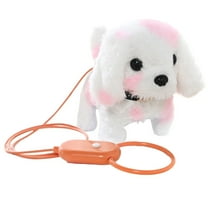 Toys Interactive Electronic Toy Dog for Running and Barking Soft Toy Ideal for Children