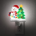 thumbnail image 1 of Luz nocturna Briignite Snowman para árbol de Navidad, 5000 K, para niños, 1 of 6