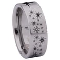 thumbnail image 3 of Starburst Tungsten Carbide Ring, 3 of 9