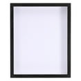 thumbnail image 4 of Uxcell 8x10 inch Shadow Box Frame Wood Dried Flower Display Stand Floating Photo Frame Black, 4 of 5