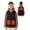 Black, variant on HENNCHEE Lightweight Kids Heated Vest for Boys Girls with Battery Pack, Pink XL