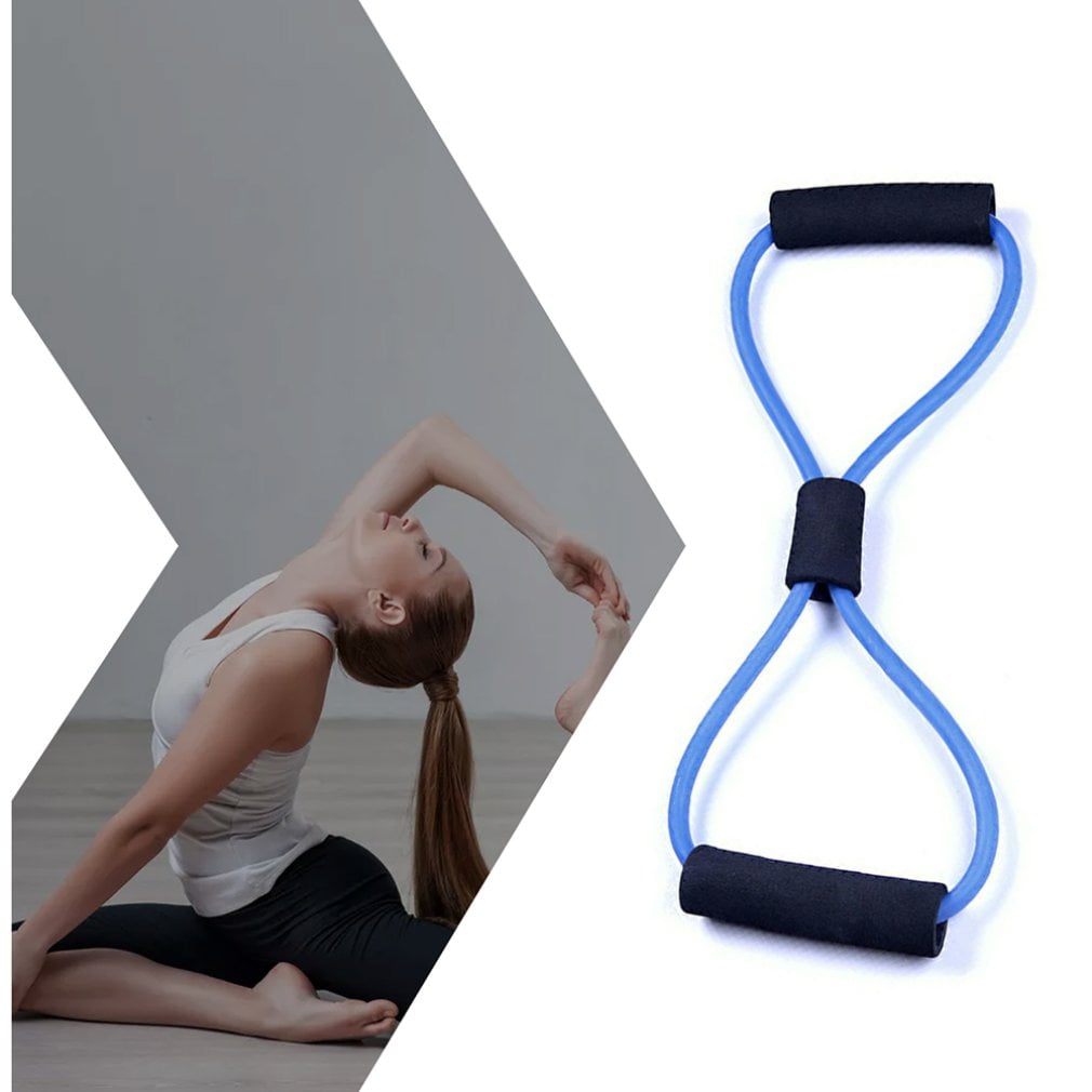 Useful Fitness Equipment Tube Workout Exercise Elastic Resistance Band For Yoga 