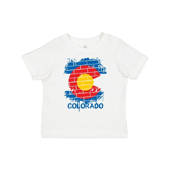 Inktastic Graffiti Colorado State Flag Boys or Girls Toddler T-Shirt