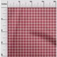 thumbnail image 1 of oneOone Viscose Jersey Fabric Gingham Check Print Fabric By The Yard 60 Inch Wide, 1 of 5