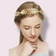 thumbnail image 4 of Diadema de hoja  de pelo de hoja de metal decorativa ligera exquisita para fiesta para mujer ANGGREK Otros, 4 of 7