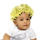 thumbnail image 5 of Qarigey multifuncional del satén del bebé del poliéster para el del pelo del satén de los niños del sueño de las buenas noches S Accesorio para el cabello verde claro, 5 of 6