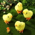 thumbnail image 3 of 12 Uds. De juguetes para pollitos de cuerda, saltando, lindos pollitos pequeños, pollo de peluche, juguete para caminar, pollitos de peluche para niños, bolsas de regalos, recuerdos de fiesta, 3 of 6
