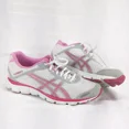 thumbnail image 1 of Asics Gel Frequency 33 Women's 8.5 Shoes White Pink Running Walking Bevel Q263N, 1 of 6