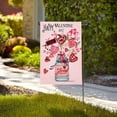 thumbnail image 5 of PuSpu Valentine's Day Decoration Valentines Garden Flag Double Sided 12 X 18 In Valentines Day Decorations For Garden Valentines Day Party Supplies, 5 of 6