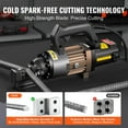 thumbnail image 6 of 1500W Electric Hydraulic Rebar Cutter, Cuts up to 7/8 Inch (#7) Rebar, 4-22mm Capacity, for Construction and Demolition, 6 of 6