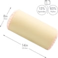 thumbnail image 2 of Cepillo de esponja para el baño del bebé, limpieza del cabello corporal y el cuero cabelludo, suave para la piel sensible del bebé, gran sensación sensorial. (12 piezas), 2 of 5
