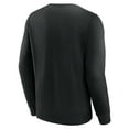 thumbnail image 3 of Men's Fanatics Black Miami Marlins Focus Fleece Pullover Sweatshirt, 3 of 3