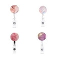 thumbnail image 1 of Badge ID Card Holder Universal Dress Fixation Convenient Hanging Decor Name Cards Clip Clothing Accessory Dressing Pendant Fixing Clips Ornaments Pink, 1 of 8