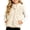 White, variant on Fleece Vest for Kids Sleeveless Warm Comfy Full Zip Casual Jackets with Pockets Fall Winter Going out Tops