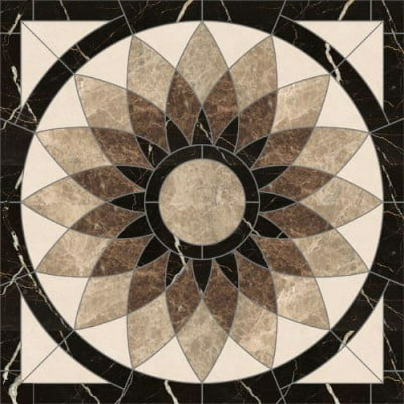 Floor Marble Medallion 30''x30''