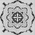thumbnail image 1 of Ahgly Company Machine Washable Indoor Square Transitional Platinum Gray Area Rugs, 5' Square, 1 of 7