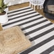 thumbnail image 5 of Alfombra Jonathan Y Aveiro con rayas anchas para interiores y exteriores, 3 x 5 m, 5 of 9
