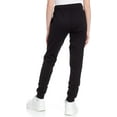 thumbnail image 6 of RBX Girls Sweatpants Soft Athletic Fleece Wide Leg Jogger Sweatpants for Girls 2 Pack, 6 of 7