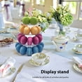 thumbnail image 4 of Yucurem 4/6 Tiers Macaron Display Stand Wedding Party Cake Dessert Tower Rack Kitchen Storage (4 Tiers), 4 of 7