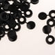 thumbnail image 3 of CUBIERTAS de CUBIERTAS de PLÁSTICO con ROUDN para APTO en 6-8 TORNILLOS de CALIBRACIÓN, CUCHILLAS de TORNILLOS, para Puertas 50 Pieza Negro BLESIY Tornillos con bisagras Tapa de tapa, 3 of 8