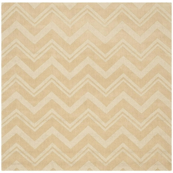 SAFAVIEH Impressions IM398B Handmade Dark Gold Rug