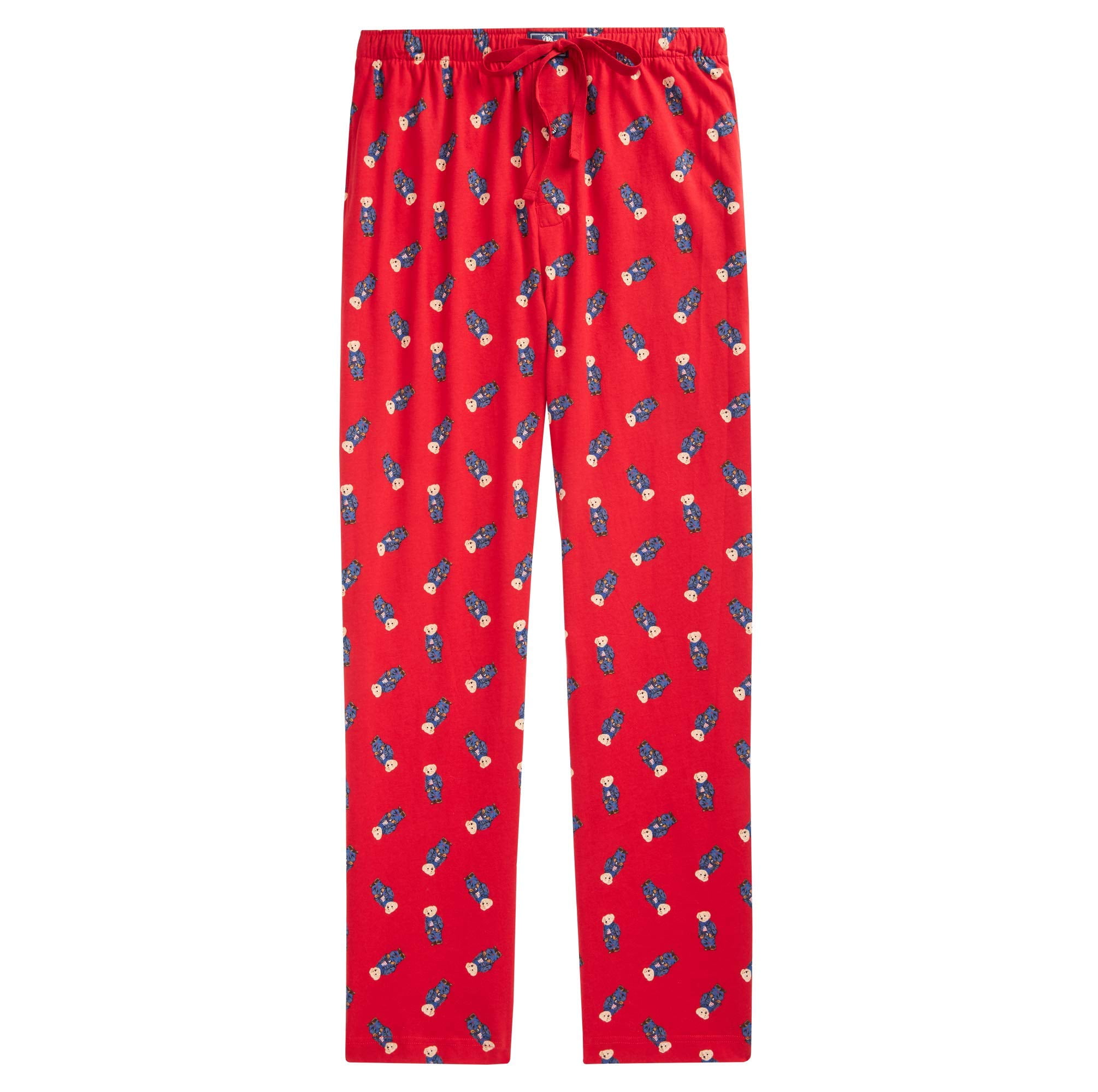 Polo Ralph Lauren Polo Bear Cotton Pajama Pant Size: Small Red ...