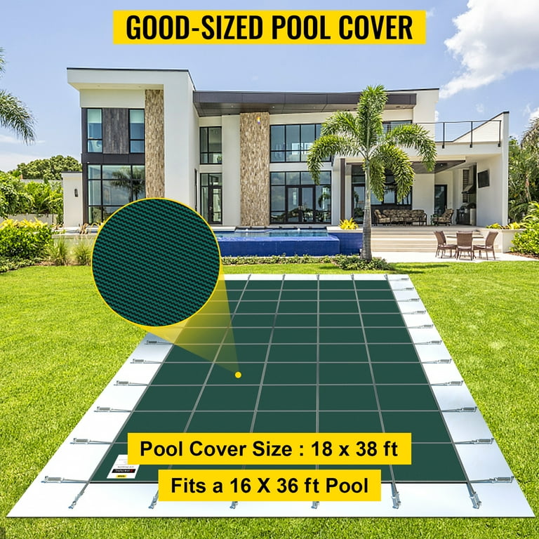 Mesh vs. Solid Safety Pool Covers - Which is Best? - In The Swim