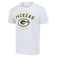 thumbnail image 2 of Men's Starter White Green Bay Packers Logo T-Shirt, 2 of 3