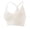 White, variant on Women's Jelly Bras Side Smoothing No Underwire Pullover T-Shirt Bras Full Coverage Push Up Breathable Racerback Bras for Women