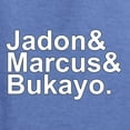 thumbnail image 3 of Wild Bobby, Jadon & Marcus & Bukayo, Sports, Men Graphic Tee, Vintage Heather Blue, Small, 3 of 5