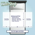 thumbnail image 4 of Wet-Stop Mattress Pad with Wings, 4 of 6