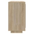 thumbnail image 2 of vidaXL Sideboard Sonoma Oak 80x40x75 cm Engineered Wood, 2 of 5