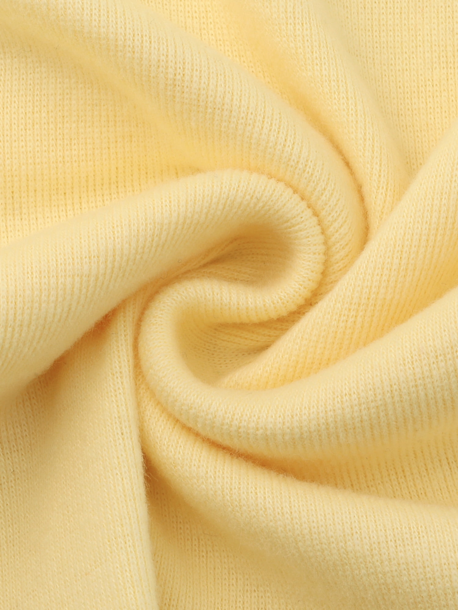 DARING DIVA V Neck 3/4 Sleeve Ruched Blouses Tops L Light Yellow