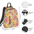 thumbnail image 2 of Yiaed Donut and Blue Print Lightweight Backpack Travel Backpacks Hiking Daypack for Women Men, 2 of 5