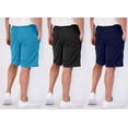 thumbnail image 3 of ASUDESIRE 5 Pack Men's Athletic Shorts Mesh Workout Gym Activewear Basketball Shorts 8" Inseam With Pockets, 3 of 7
