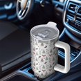 thumbnail image 6 of Christmas Forest Pattern Tumbler with Handle and Lid,40oz Double Wall Vacuum Insulated Tumbler,Cups Gift for Women and Men, 6 of 7