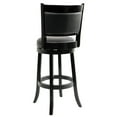 thumbnail image 3 of Boraam Augusta 29in. Swivel Wood Bar Stool, Black Finish, 3 of 6