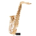 thumbnail image 4 of Matashi Saxophone Ornament, Valentine’s Day Gift for Wife, 24K Gold Plated Crystal Studded, for Mom and Wife Decorative Tabletop Showpiece, 4 of 5