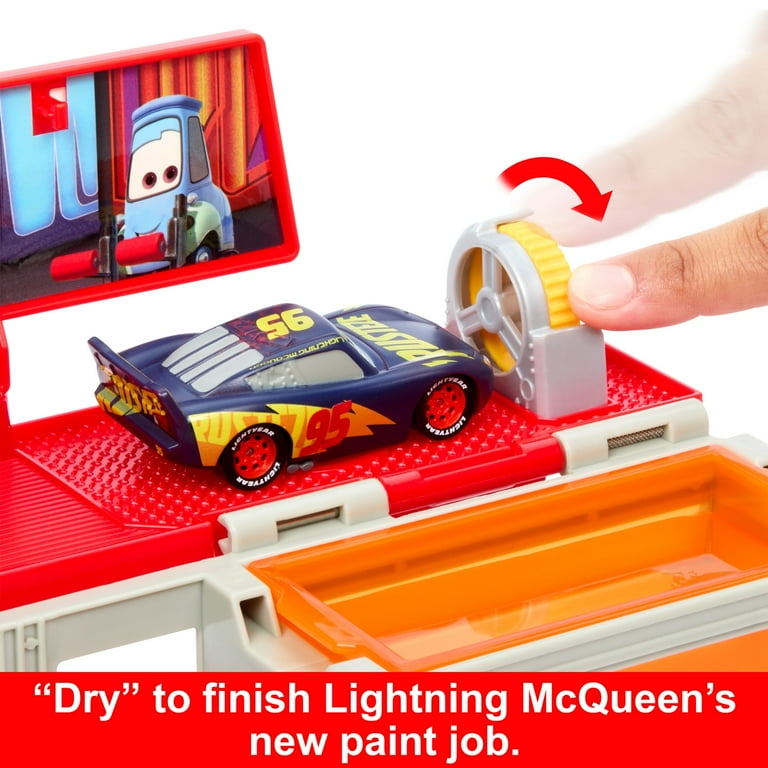 Disney Pixar Cars Color Changers Mobile Paint Shop Mack Playset